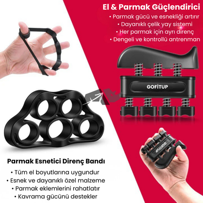 GoFitUp-Bilek Güçlendirme Seti