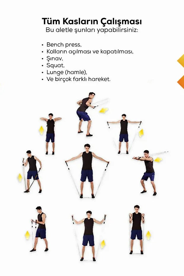 Üst Vücut Güçlendirme Seti